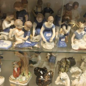 Diverse B&G, Royal Copenhagen figurer 